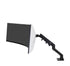 Ergotron HX Heavy Duty Desk Monitor Adjustable Single Arm with HD Pivot 49" Screen Support Black