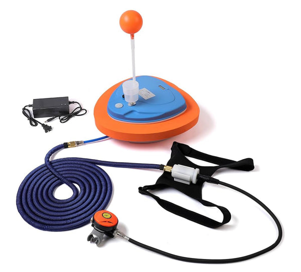 TUXING Upgraded Scuba Diving Ventilator Tankless System Waterproof Portable Rechargeable Tank 70000 mAh (5hours)