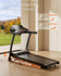 Treadmills for Home 0-15% Auto Incline 3.0HP Folding Treadmills for Running Walking w/ 300 LBS Weight Capacity