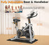 Slunse Exercise Bike Adjustable Magnetic Resistance Quiet Indoor Cycling Bike with 350lbs Weight Capacity