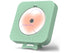 Yintiny Cute Green CD Player with Bluetooth 5.0 Rechargeable Music Player