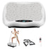 Vibration Plate Exercise Machine Adjustable Speeds Power Shaping Max Weight 450 Lbs