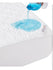 BEDLORE Waterproof Mattress Protector Noiseless Pad w/ Deep Pocket 6"-18" Depth Queen Size - White
