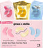 Grace & Stella Under Eye Mask Reduce Dark Circles Puffy Eyes Undereye Bags Wrinkles 72 Pairs