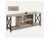 Yaheetech TV Stand Entertainment Center with Storage Wood TV Console with Shelves Gray