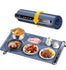 LNNW Extra Large Food Warming Mat 24"x15" Inch Electric Heating Tray - Dark Blue