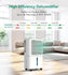 Veagaso 2500 Sq Ft Dehumidifiers w/ Drain Hose Max 34 Pints