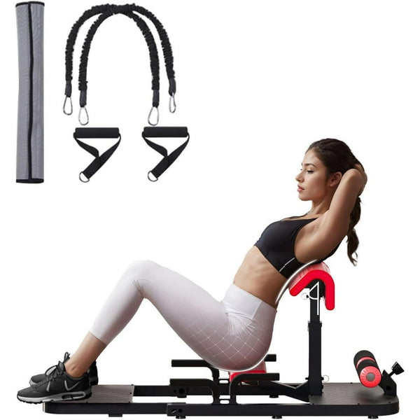 Sean Lee Hip Thrust & Squat Machine Multi-Function Glute Builder Leg Core