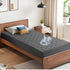 BEDLORE Waterproof Mattress Protector Noiseless Pad with Deep Pocket 6"-18" Depth Twin XL Size - Gray