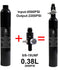 TUXING 4500Psi PCP Paintball Tank 0.38L CE Approved Aluminum Cylinder with Paintball Regulator Valve