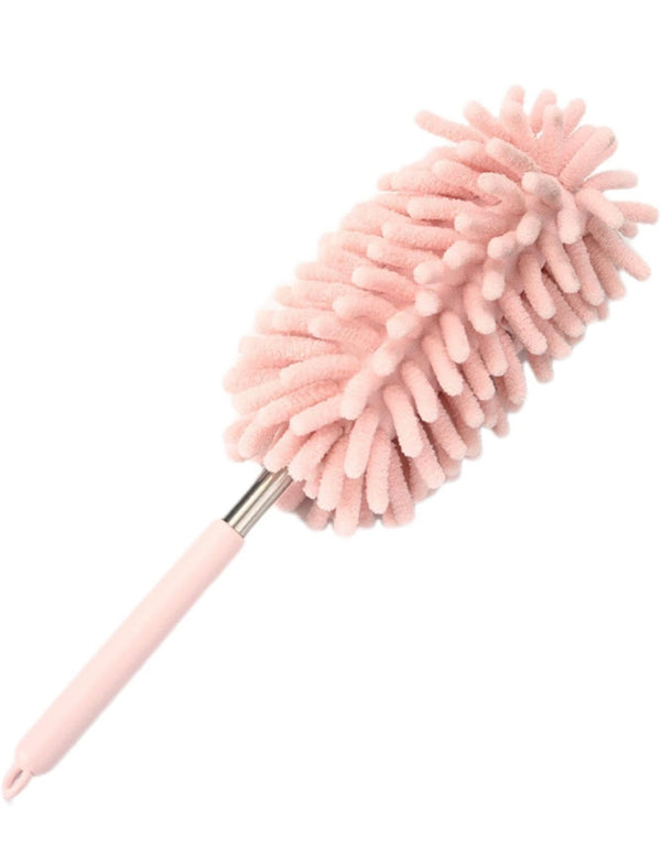 Noodle Duster w/ Adjustable Handle - Pink