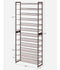 SONGMICS 12-Tier Shoe Rack Organizer Metal Rack Shelves Holds 48-60 Pairs - Bronze
