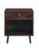 VASAGLE Night Stand with Drawer - Brown