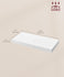 VASAGLE 23.6" Wall Shelves Floating Shelves Set of 2 - White