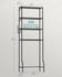 SONGMICS 4 Tier Over The Toilet Storage Metal Storage Rack Shelf Organizer - Black