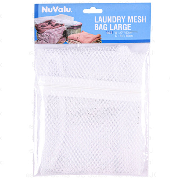 NuValue Laundry Mes Bag 20" x 24" Large - White