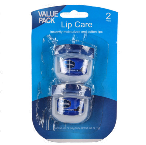 Vaseline Petroleum Jelly Lip .20oz Each 2pk Lip Care