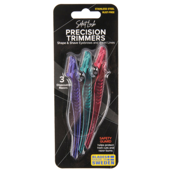 Select Lash Precision Trimmers Shape & Shave Eyebrows & Bikini Lines