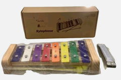 Small Fish 8 Notes Xylophone With Mallets