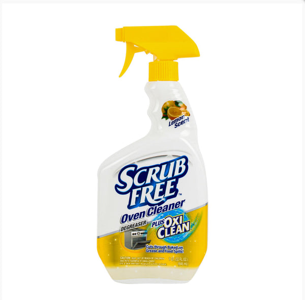 Scrub Free Degreaser Oven Cleaner Plus Oxi Clean Spray 32oz - Lemon Scent