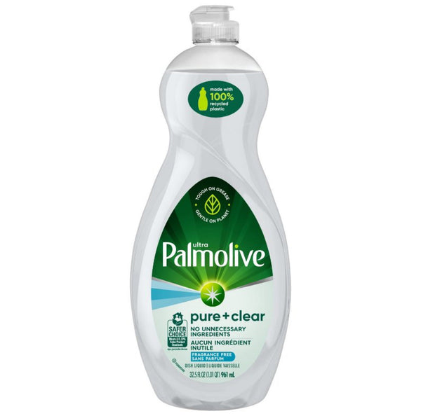 Palmolive Ultra Pure & Clear Fragrance Free Dish Liquid Soap 20oz