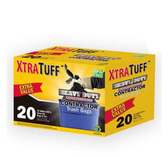Xtra Tuff 42 Gallon Heavy Duty Contractor Trash Bag 20ct