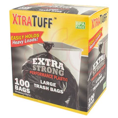 Xtra Tuff 30 Gallon Large Trash Bags 100ct
