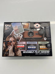 Cylo Reusable Film Camera W/ 3 Different Film Types