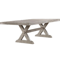 Acme Rocky Rectangular Dining Table 82"W x 44"D x 30"H - Gray Oak ***open box***