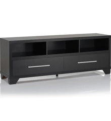 72" Modern Television Stand Home Livingroom Entertainment Console 72"L x 15.5"W x22"H - Black