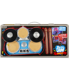 Little Tikes My Real Jam Drum Set Toy Drums with Drumsticks