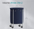 SONGMICS 29-Gallon (110 L) Laundry Basket w/ Wheels - Navy