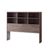 ID USA Furniture Twin Size HeadBoard 41"L x 8"W x 39"H - Dark Taupe