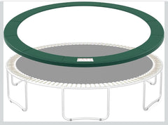 SONGMICS 14ft Replacement Trampoline Safety Pad Mat Spring Cover UV-Resistant Tear-Resistant - Green
