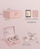 SONGMICS 2-Layer Jewelry Box Organizer w/ Handle - Pink