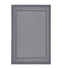 7'10" x 10' Laguna Indoor/Outdoor Area Rug - Silver Iron