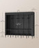 SONGMICS 83.5"Large Capacity Portable Wardrobe Closet Clothes Organizer w/ Fabric Cover - Black