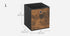 SONGMICS 13" Storage Cubes Bins Foldable Fabric Boxes Set of 8 - Brown