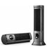 Aofen Portable Bladeless Tower Fan 3-Speed Quiet Desk Fan w/ Adjustable Angle