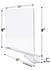 SORBUS 5pk Clear Acrylic Closet Shelf Pantry Dividers