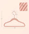 SONGMICS Baby Kids Hangers w/ Rose Gold 360° Swivel Hooks Set of 30 - Pink