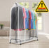 SORBUS Clear Garment Clothing Cover Protector 72"L x 23"W x 65"H (cover only)
