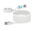 TIFFCOFIO 12ft Indoor Extension Cord 3 Polarized Outlets