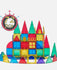 Cossy 72 Pcs Magnet Tiles Magnetic 3D Building Blocks