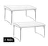 SORBUS 2pk Clear Acrylic Orgainzer Stand Shelves Storage