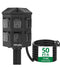 TIFFCOFIO Outdoor Power Strip Weatherproof 50ft 6 Grounded Outlets Outdoor Weatherproof 15A/1875W ETL