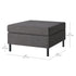 SONGMICS Ottoman Module for Modular Sofa Couch - Gray
