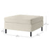 SONGMICS Ottoman Module for Modular Sofa Couch - Cream White