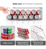SORBUS 1pk Clear Acrylic Soda Organizer (holds 12 Cans)