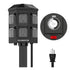 COLUMANTEN 6ft Outdoor Extension 6 Grounded Outlets Power Stake 24hr Mechanical Timer - Black